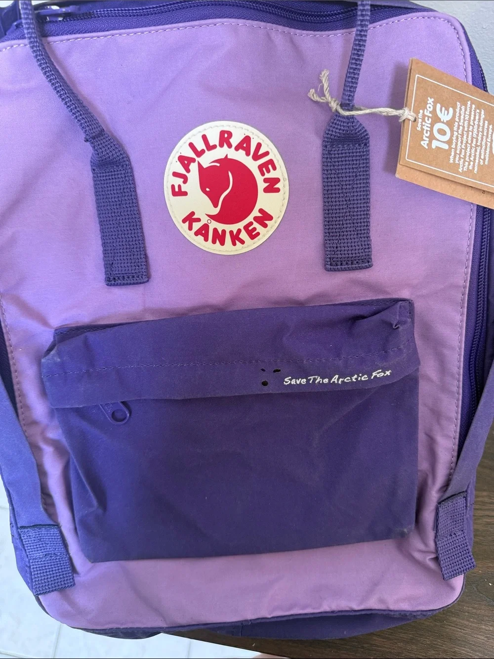 Fjallraven Kanken Kids Backpack Purple Lavender